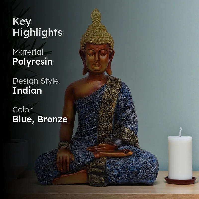 Enlightenment Buddha Polyresin Idol media 2