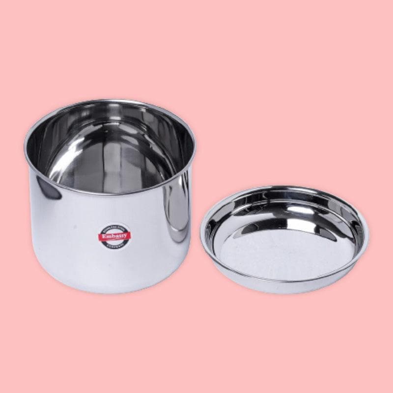 Halcyon Stainless Steel Pateela With Lid - 1500 mL / 5 Inches media 3