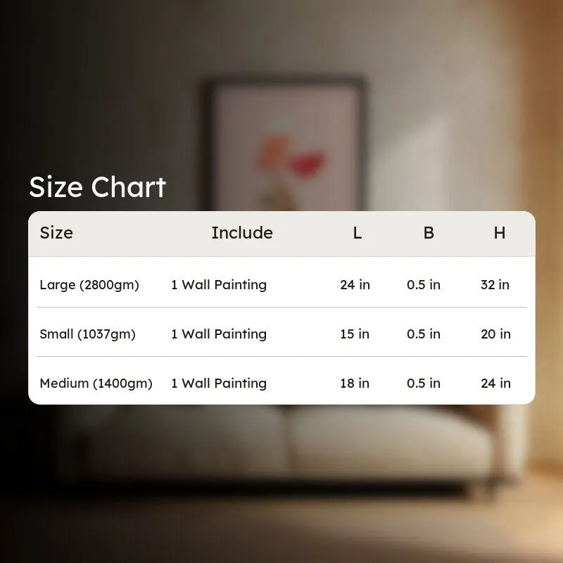 Veloura Canvas Wall Painting - Black Frame media 8