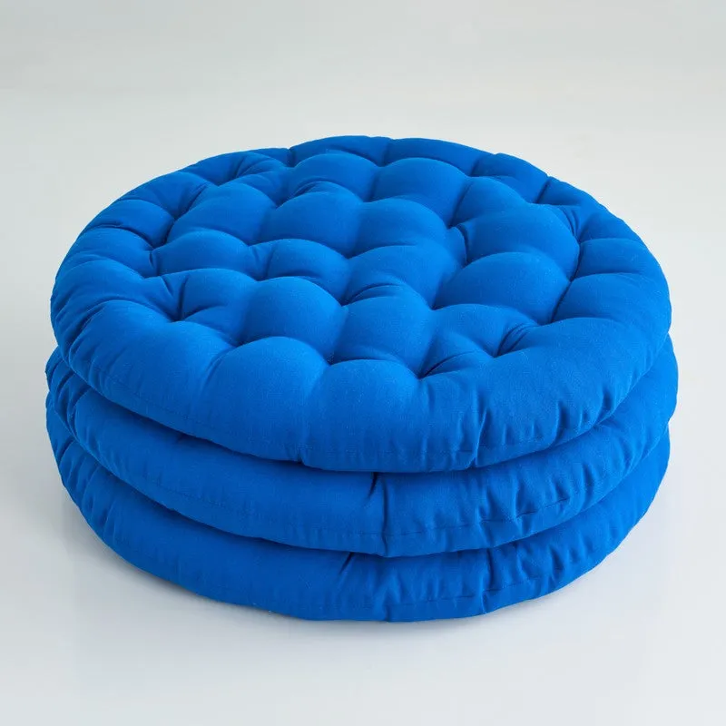 Gloria Floor Cushion (Classic Blue) - Set Of Three media 2
