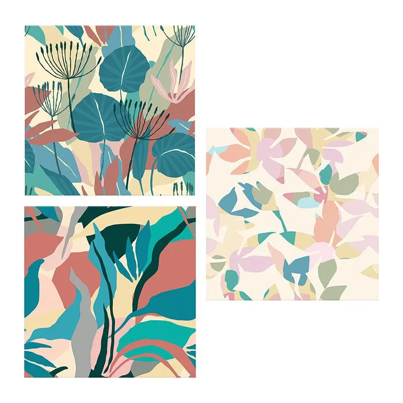 Vesto Abstract Wall Painting - Set Of Three media 3