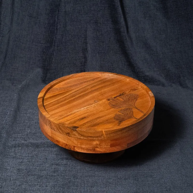 Artisan Print Wooden Cake Stand media 3