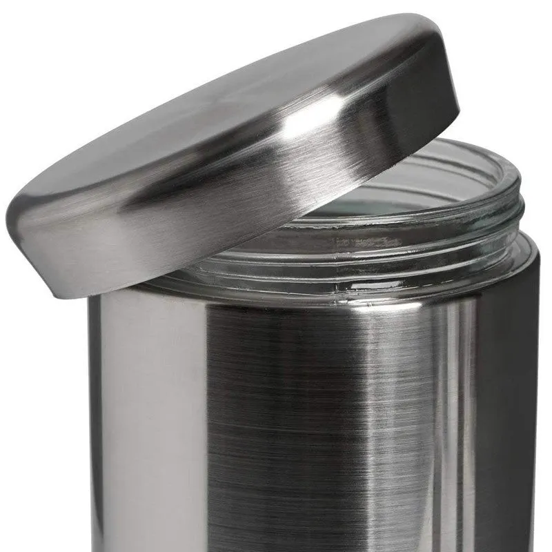 Fresh Keep Stainless Steel Jar (800 mL/650 mL/350 mL) - Set of Three media 8