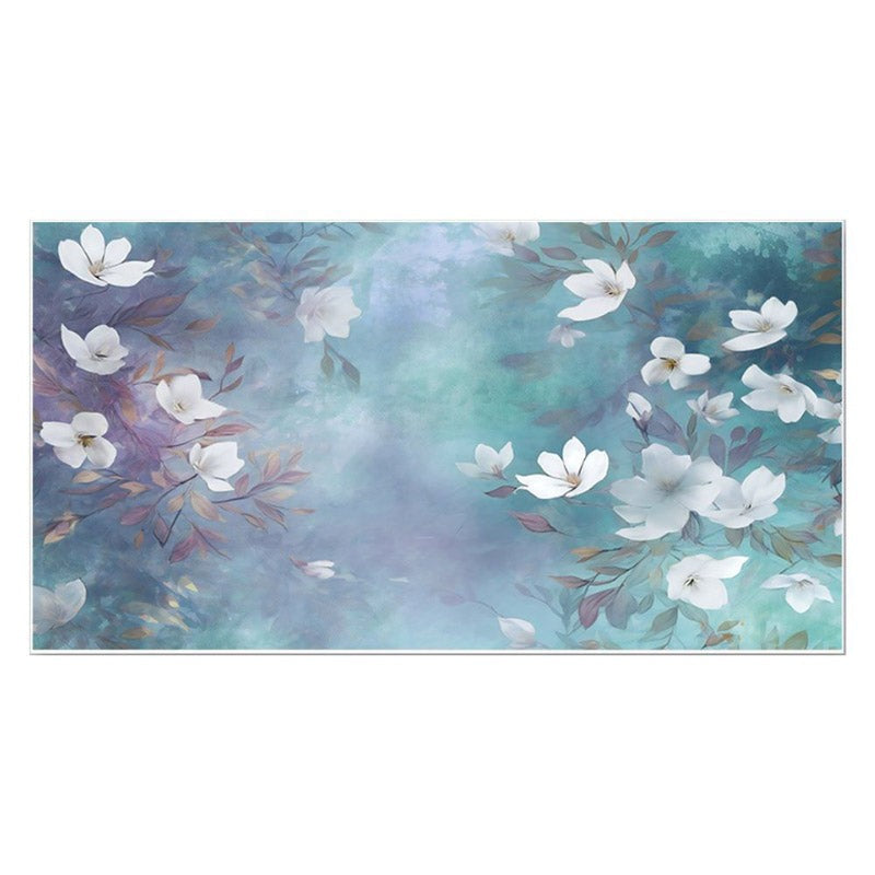 Daisy Mist Floral Wall Painting media 3