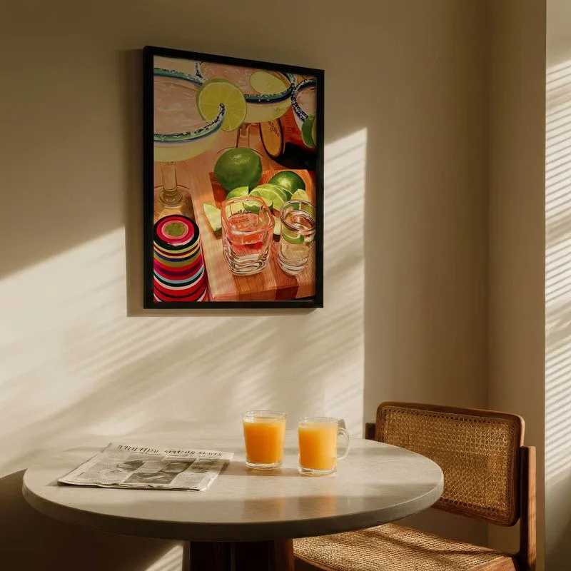 MocktailPrep Archival Canvas Wall Art - Black media 5