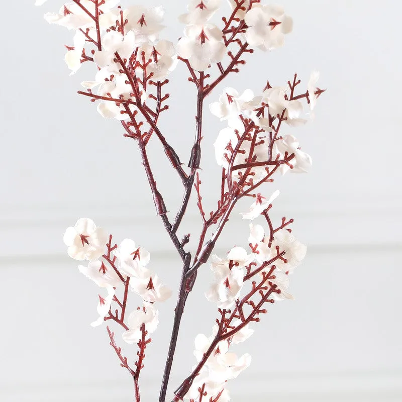 Gypsophila Artificial Flower Stem - White media 5