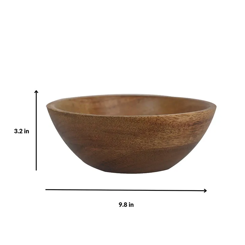 Naturedge Mango Wood Salad Bowl media 8