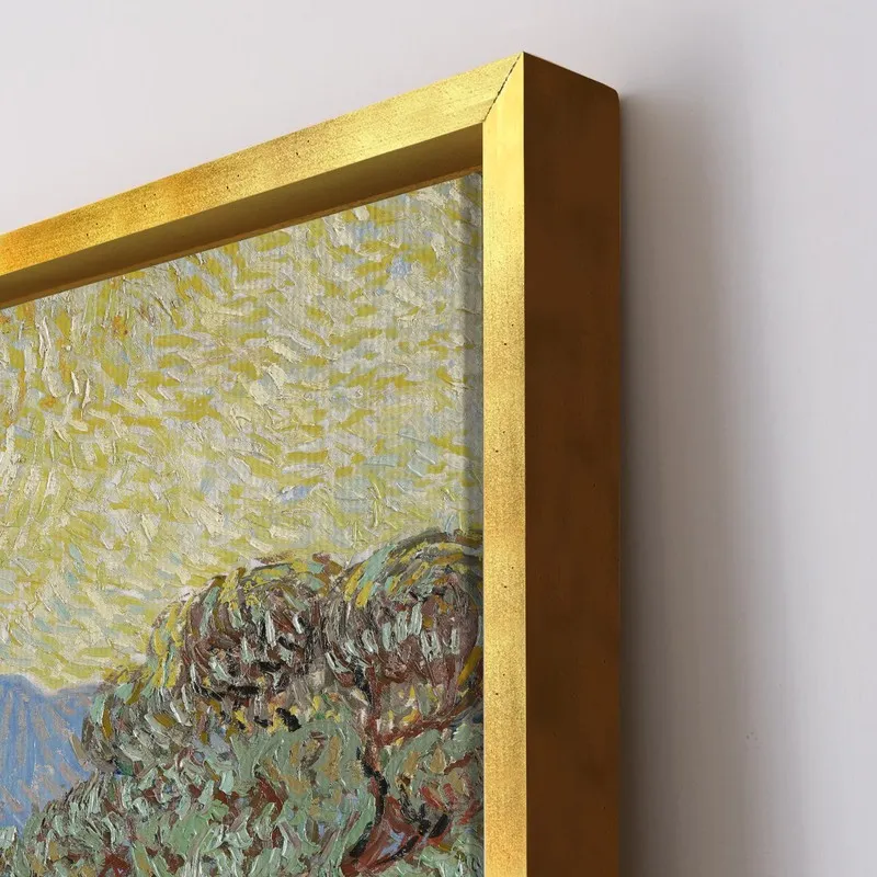 Golden Grove Canvas Wall Painting With Frame media 8