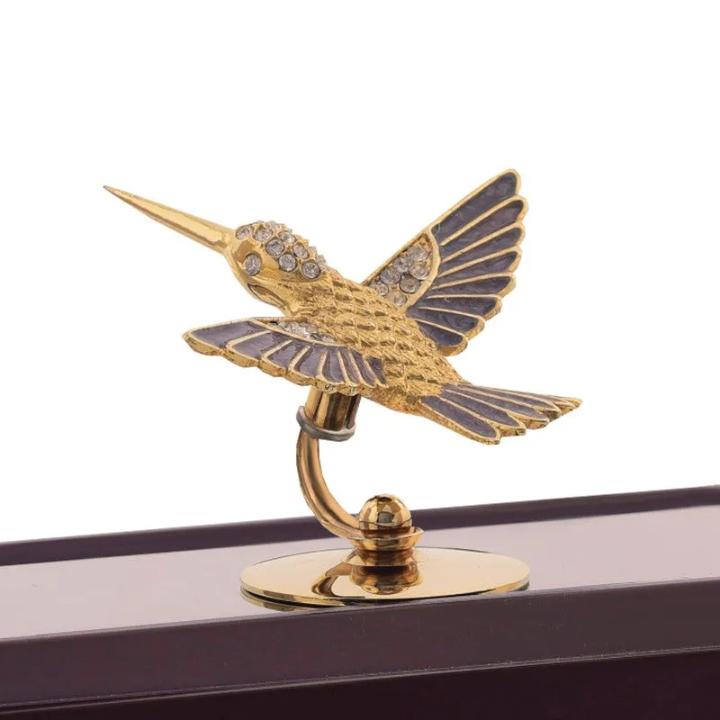 Golden Winged 24K Gold Plated Mild Steel Showpiece media 5