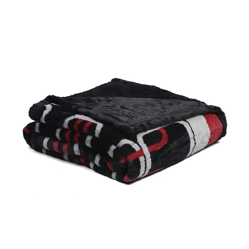 Monte Carlo Block Mosaic Reversible Blanket - 850 GSM media 6