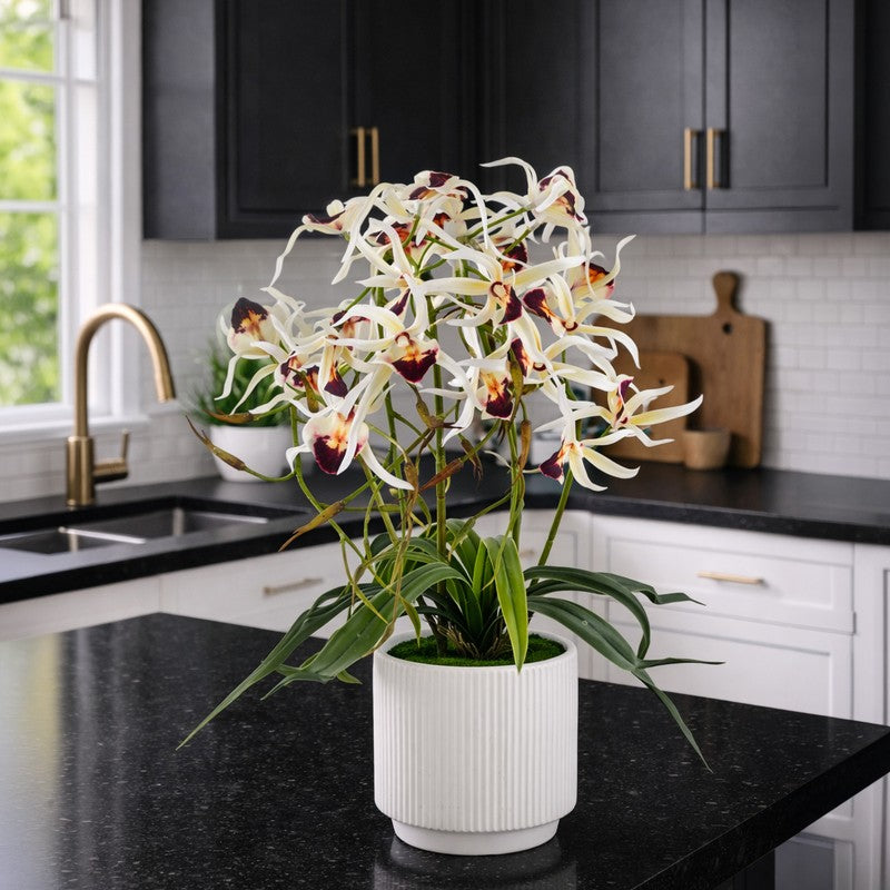 AarviDecor Classic Bloom Silk Artificial Plants media 4