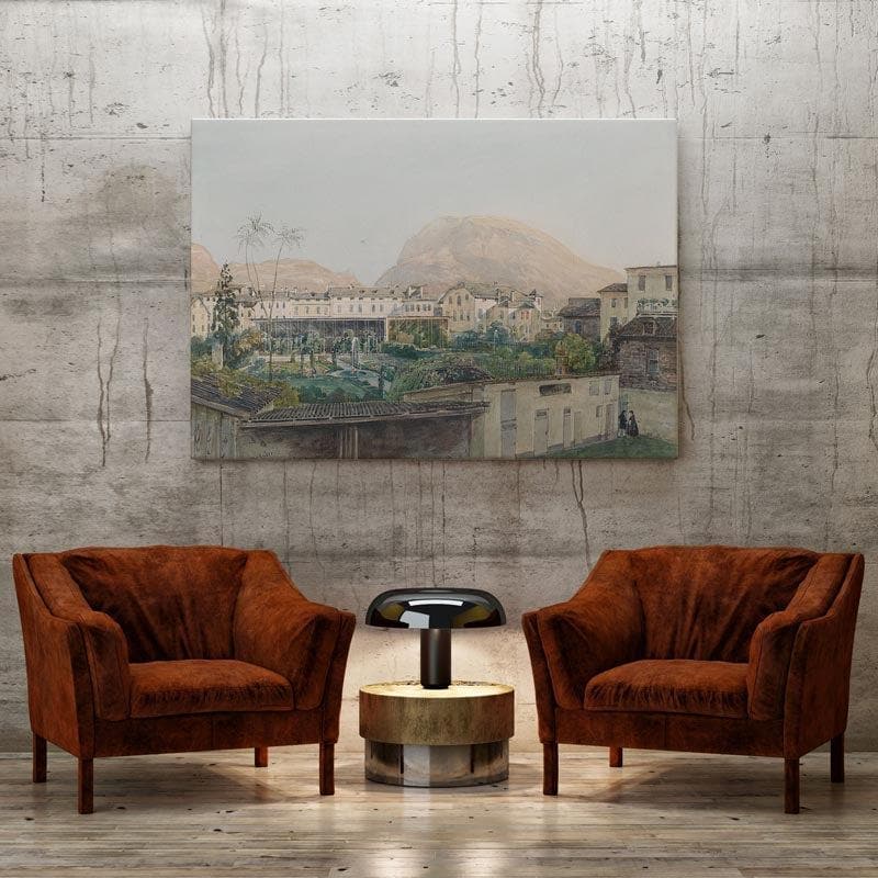 Garten In Bozen Canvas Painting - Thomas Ender - Gallery Wrap