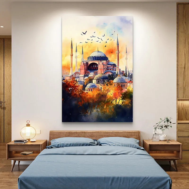 Sunset Mahal Wall Painting media 1