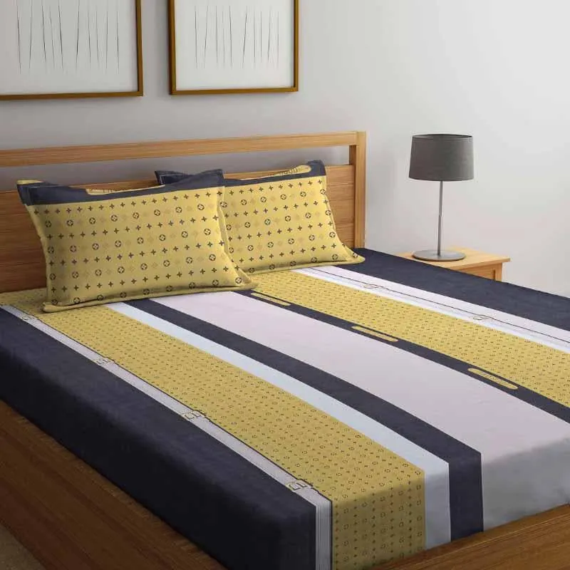 Polka Pots Printed Bedsheet - 150 GSM media 3