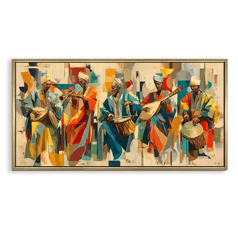 Syncopated Souls Canvas Wall Painting With Frame media 3