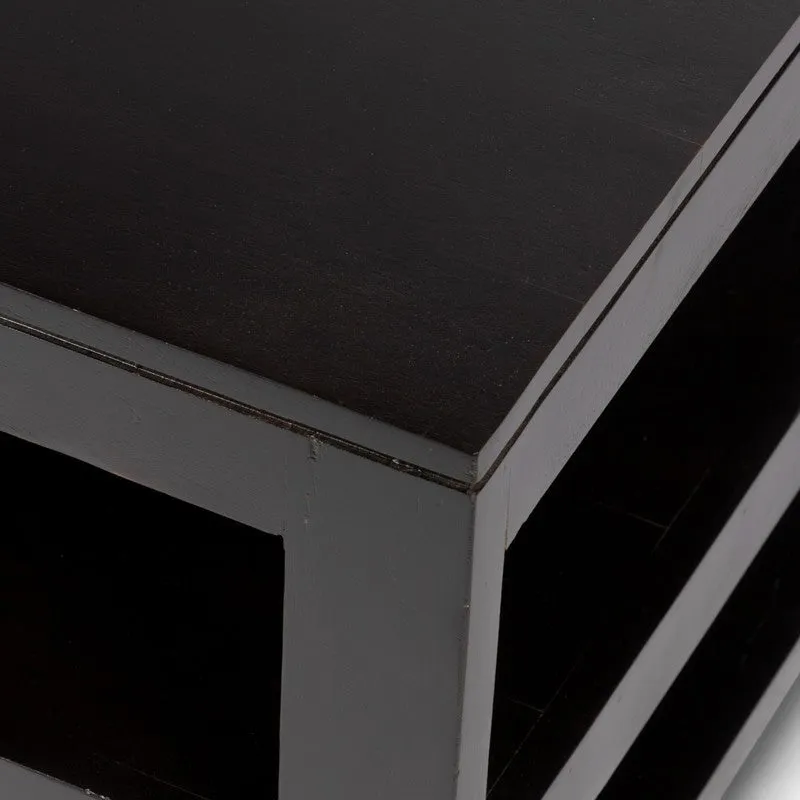 Erixon Sheesham Wooden Center Table - Black media 6