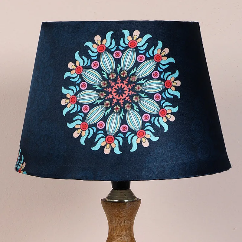 Toile Glyph Mango Wood Table Lamp - Multicolor media 3