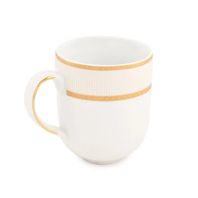 Classic Sip Porcelain Coffee Mug (300 mL Each) - Set Of Two media 5
