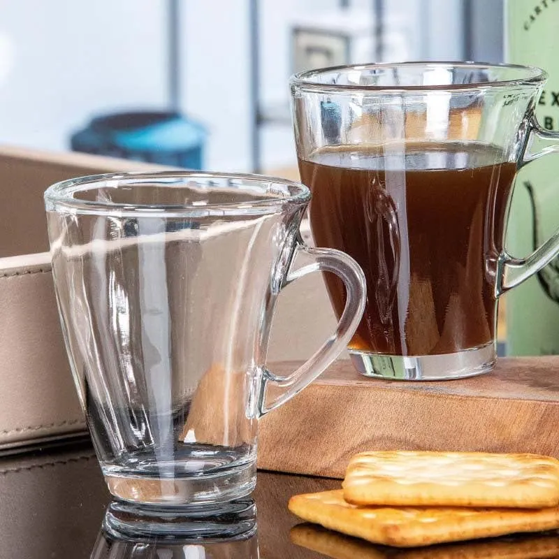 Zeniyo Glass Tea Cup (165 mL Each) - Set of Six media 3
