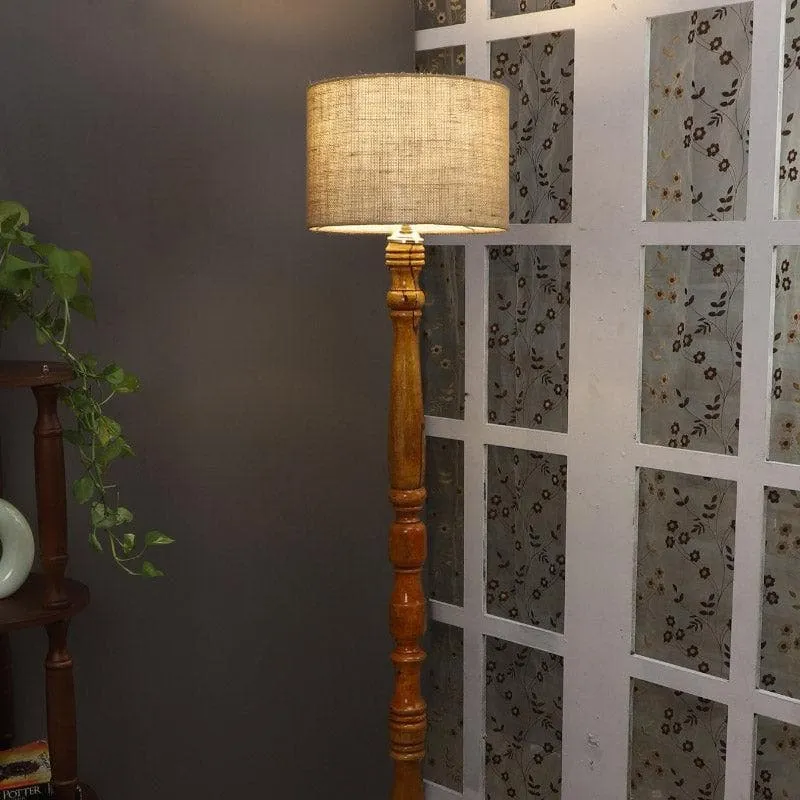 Romero Floor Lamp - Beige media 1