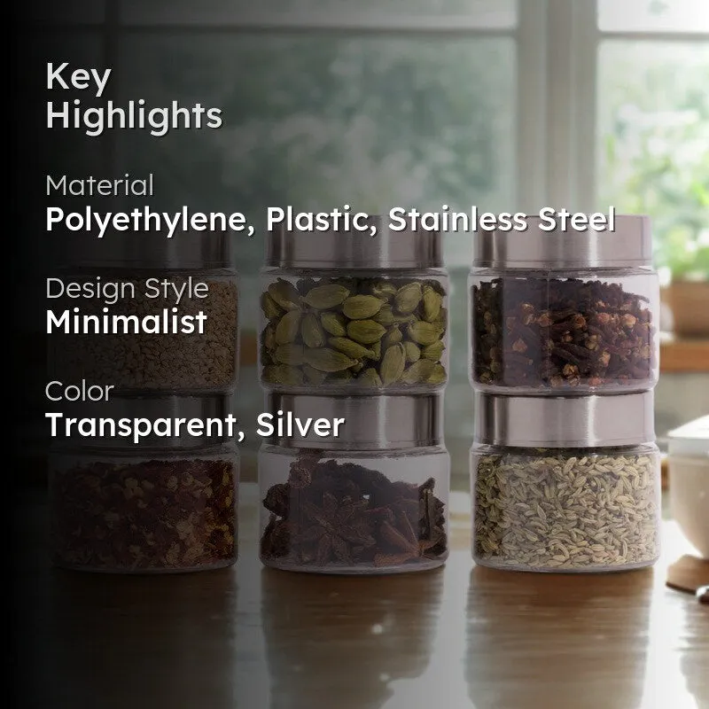 OpulentNest Kitchen Box (125 mL Each) - Set Of Six media 2