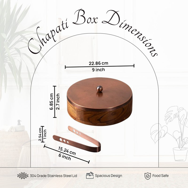 Mahogany Roti Box - Copper media 6