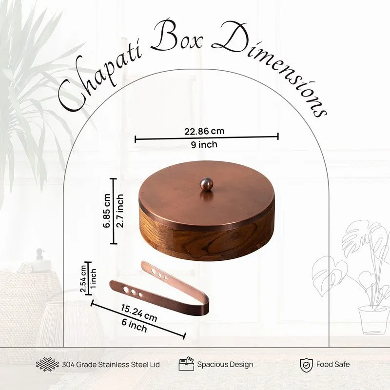 Mahogany Roti Box - Copper media 6