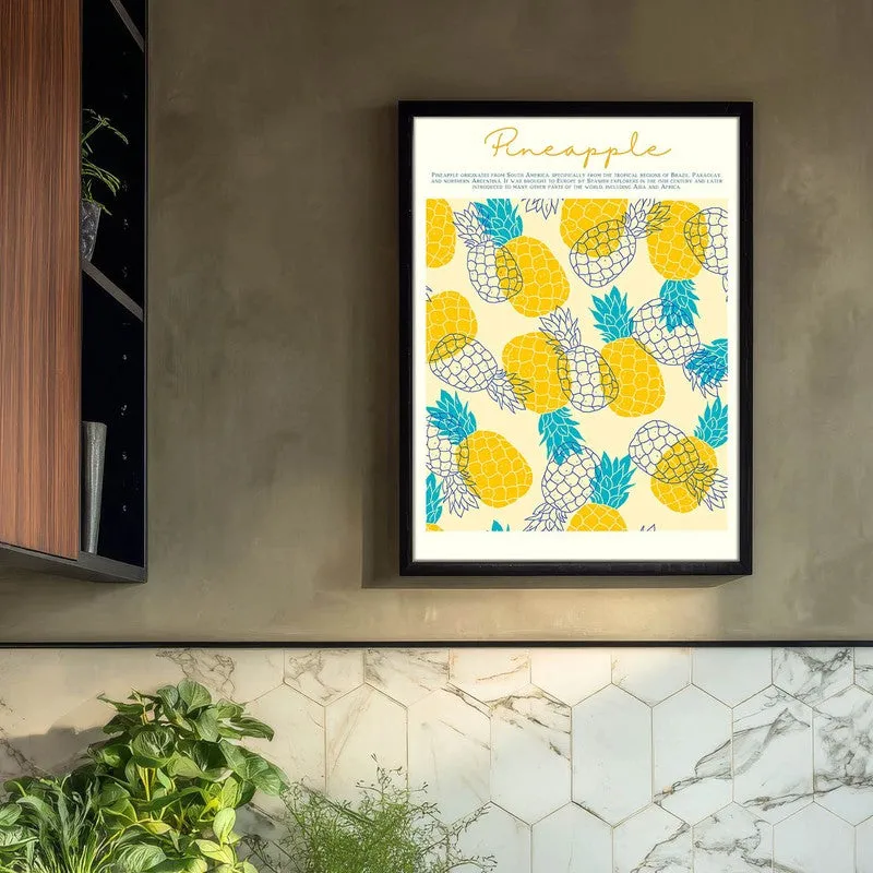 PineappleFarm Archival Canvas Wall Art - Black media 3