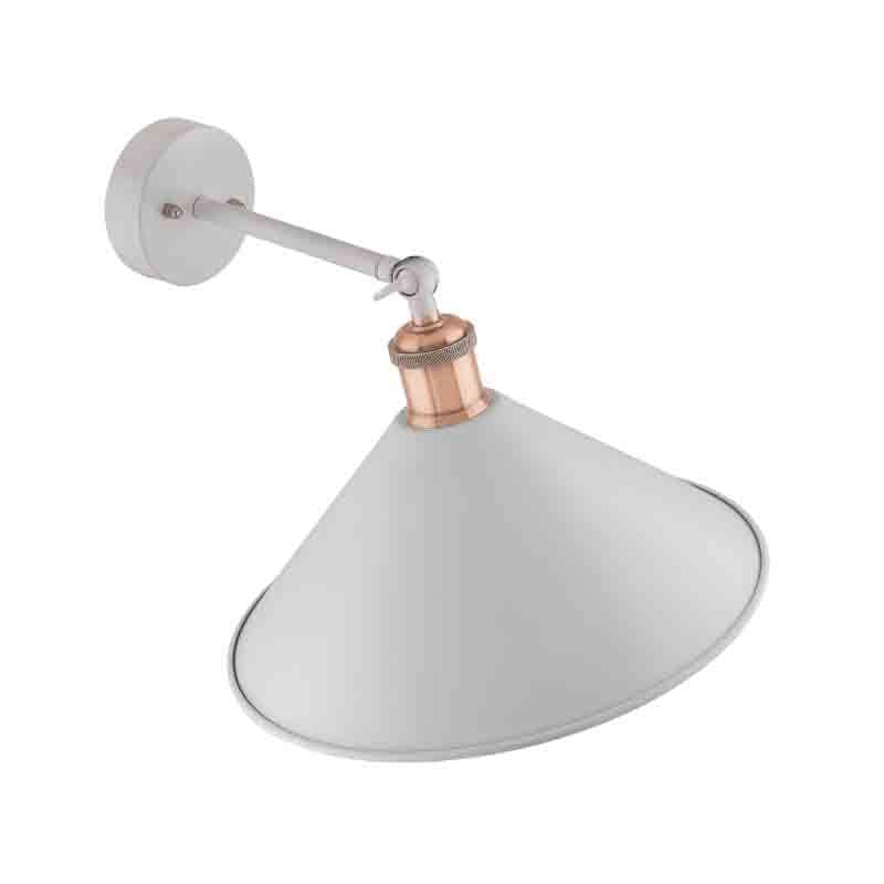 Chloe Metal Wall Lamp - White media 5