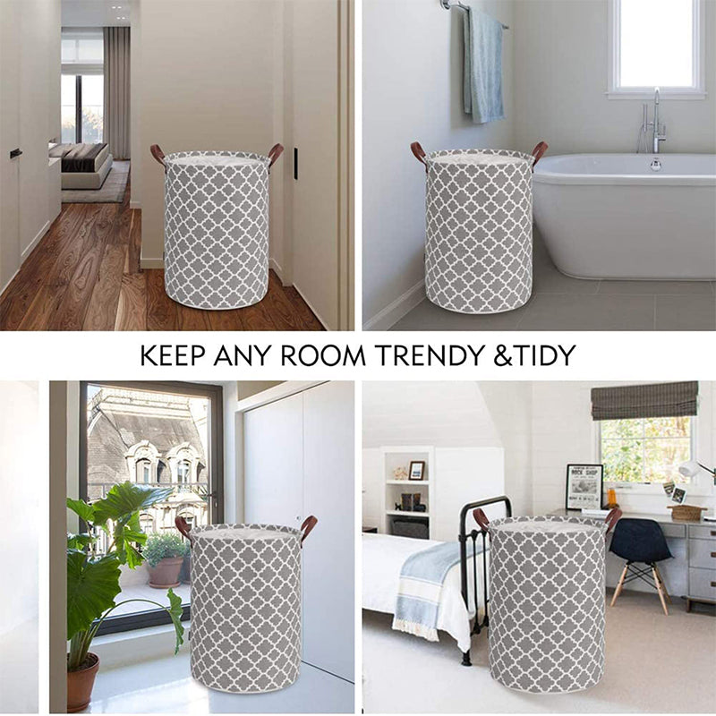 Entara Laundry Basket - Grey media 3