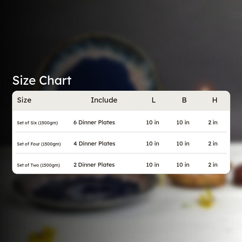 Halmi Handmade Dinner Plate media 5