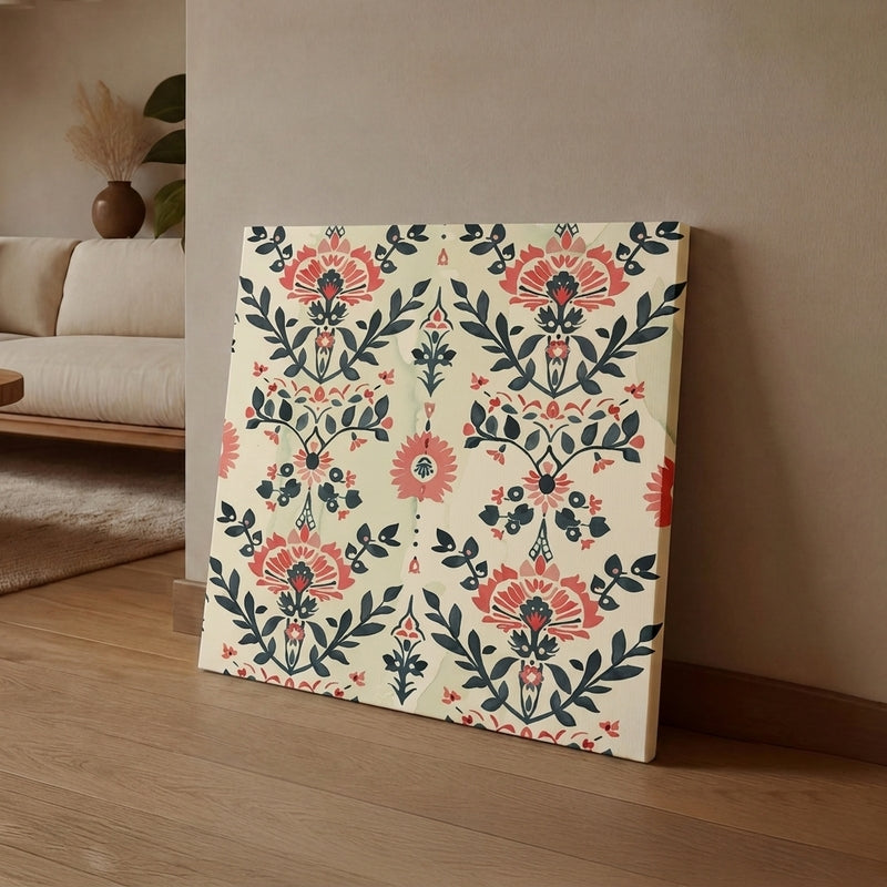 Zehn-e-Gul Canvas Floral Wall Art