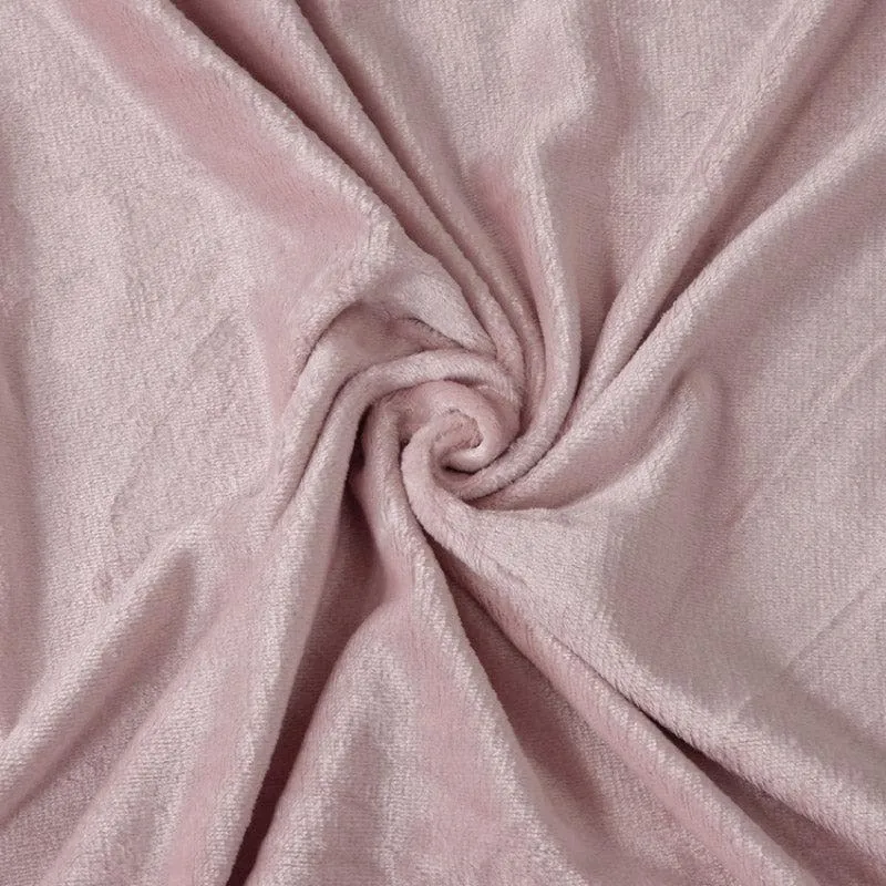 Pristine Charm Warm Wool Bedsheet (Pink) - 150 GSM media 5