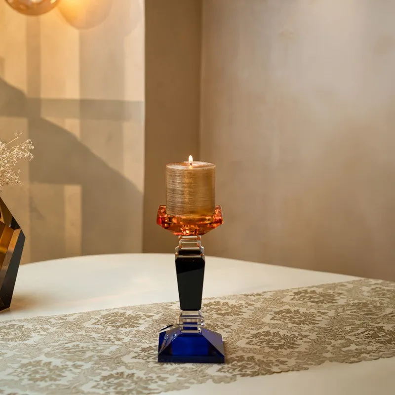 Spark Crystal Candle Holder - Set of Three media 1