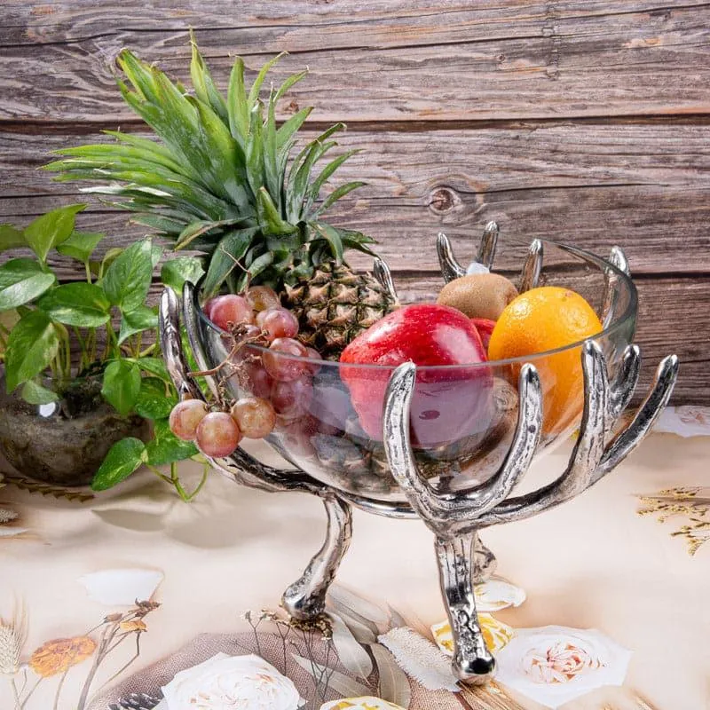 Antler Clasp Fruit Bowl media 1