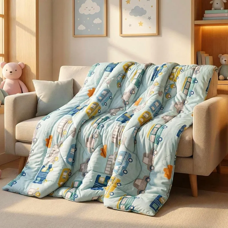 Speedy Wheels Microfiber Kids Comforters - 150 GSM media 3