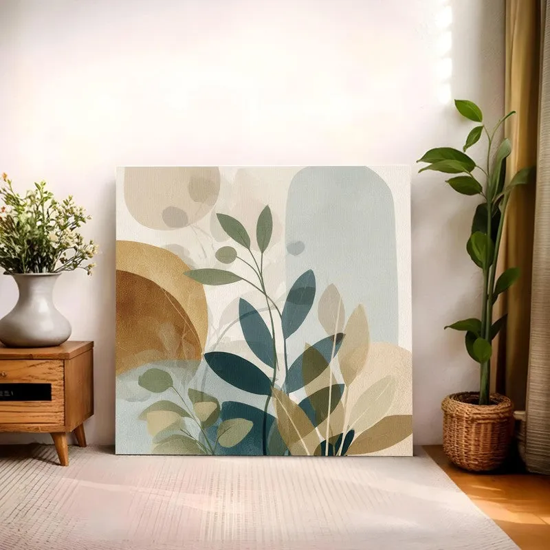 Leafy Whisper Canvas Wall Art media 9