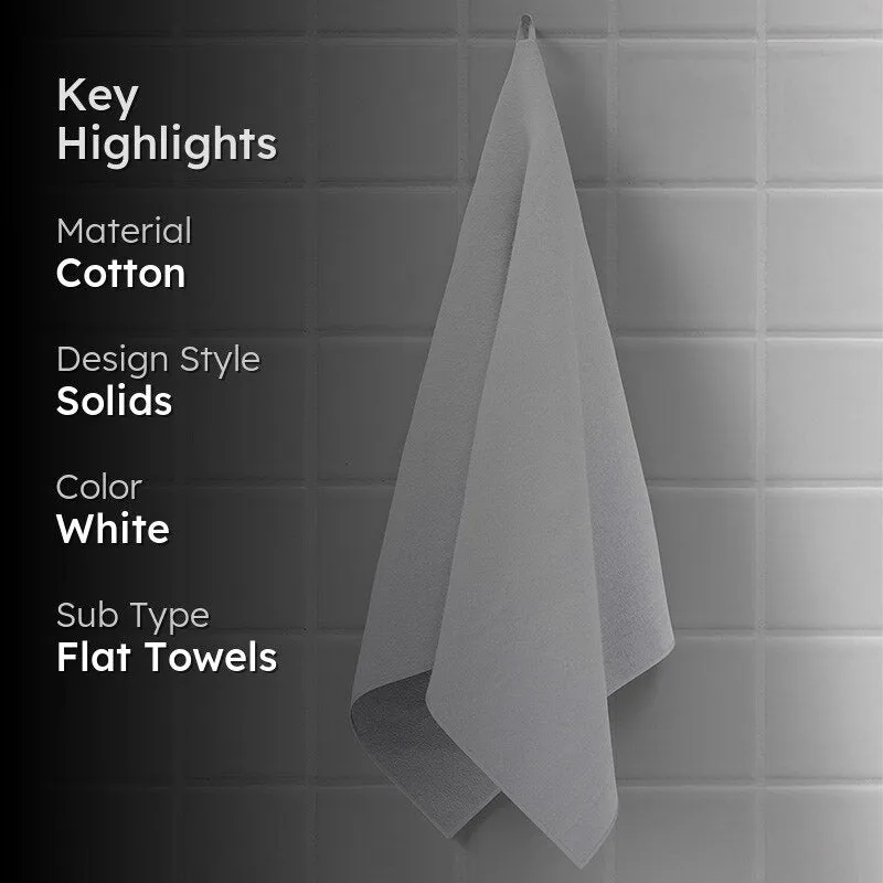 Terrain Terry Cotton Bath Towel - White media 2