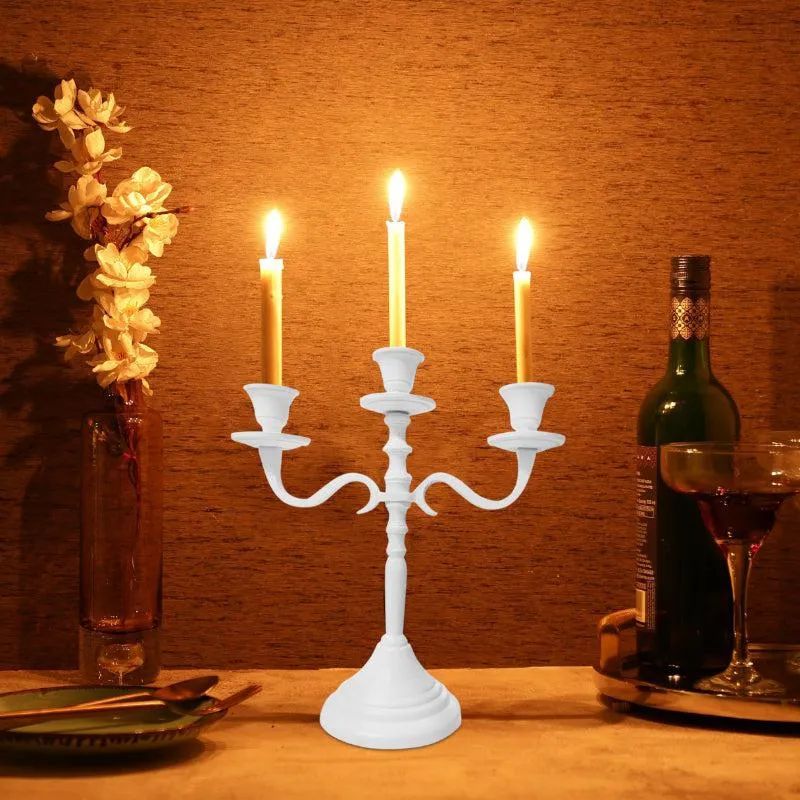 Emisa Candle Holder - White media 3