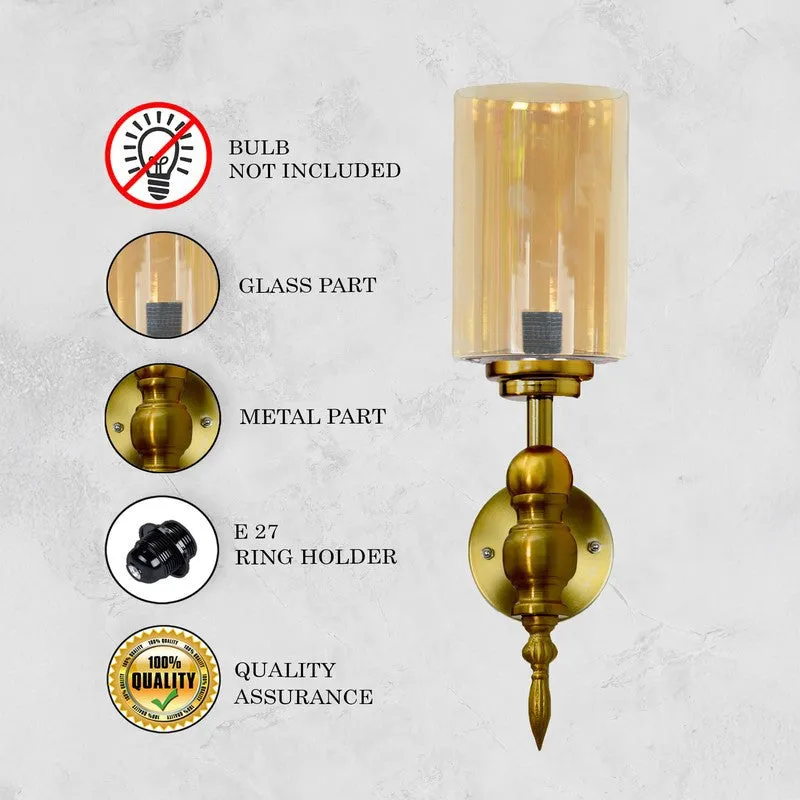 GlowMorph Transformable Metal Wall Lamp -Gold media 6