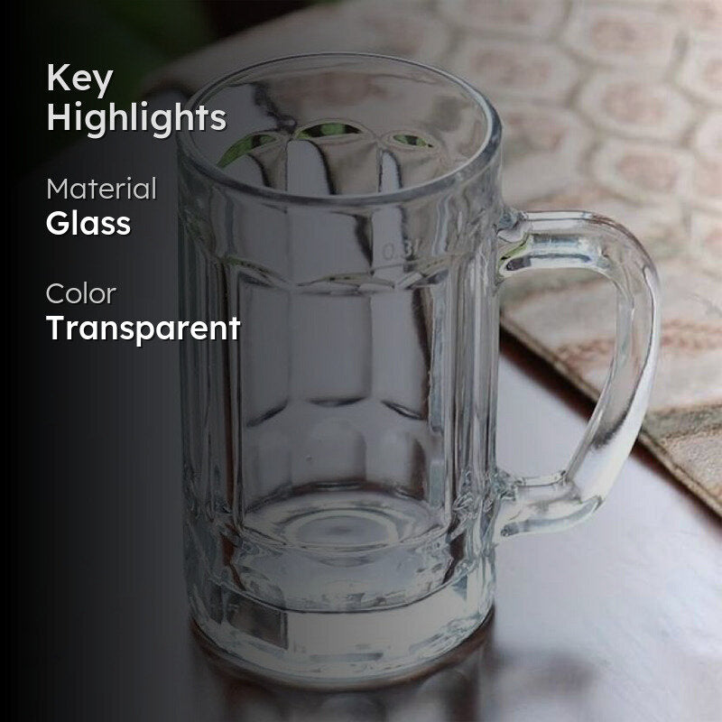 Mordecai Beer Mug (400 ML) - Set Of Two media 2