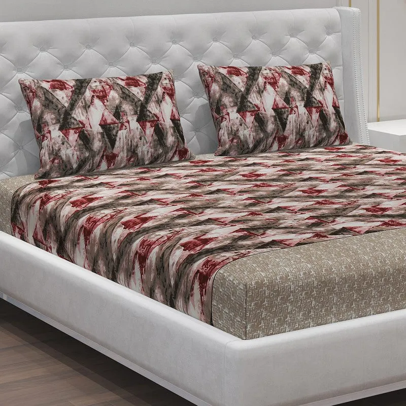 Monte Carlo Abstrangle Bedsheet - 120 GSM media 5