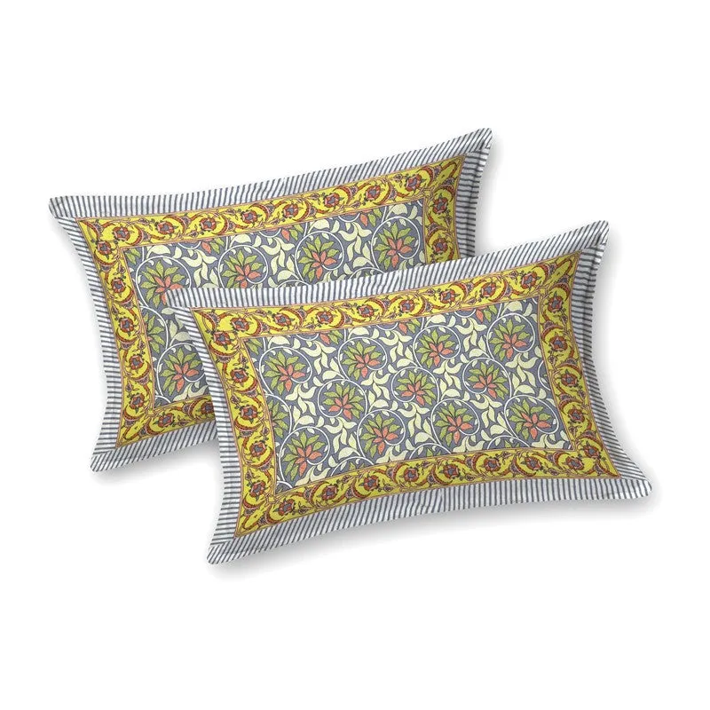 Auraus Cotton Bedsheet (Multicolor) - 240 TC media 4