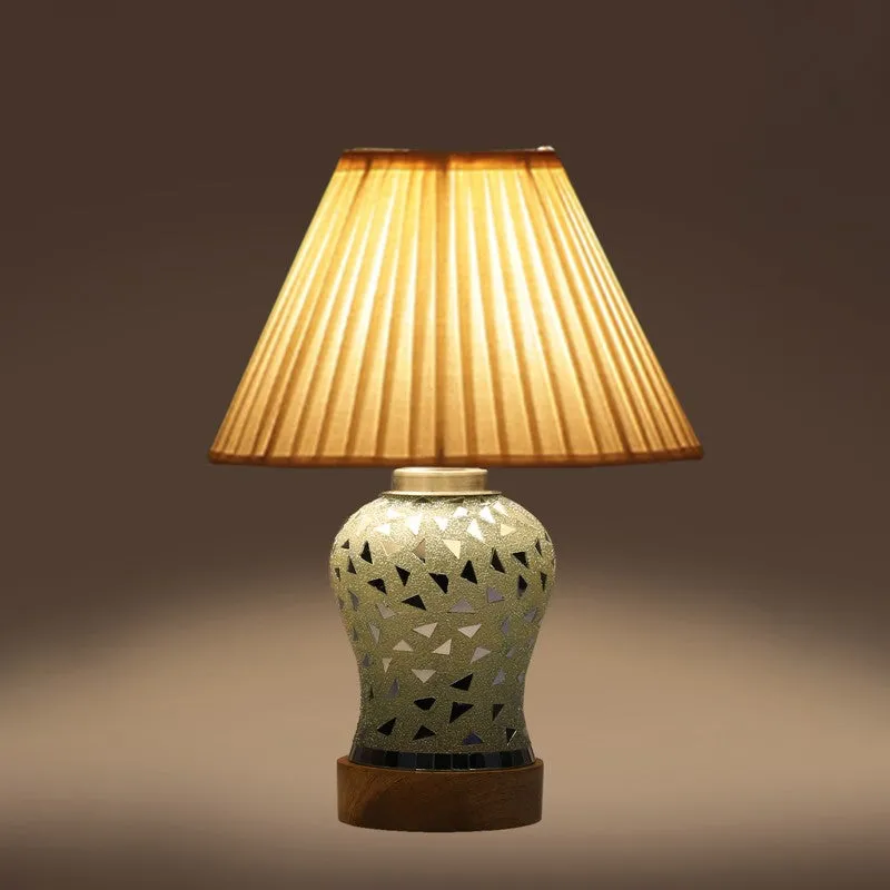 Liora Pleatra Wooden Table Lamp - Multicolor media 7