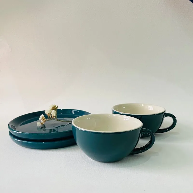Zenona Cup & Saucer - Set Of Two media 1