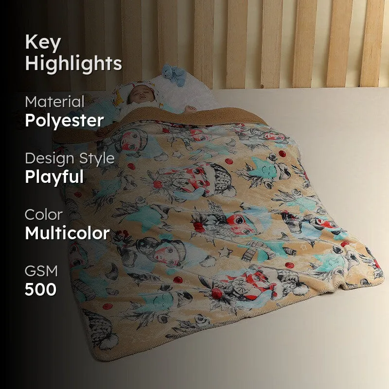 Monte Carlo Whimsical Wonderland Kids Blanket - 500 GSM media 2