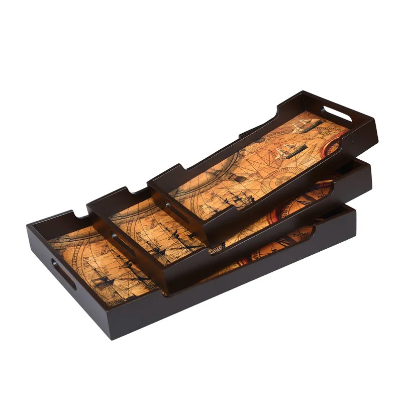 Jaali Serving Tray - Set Of Three media 6