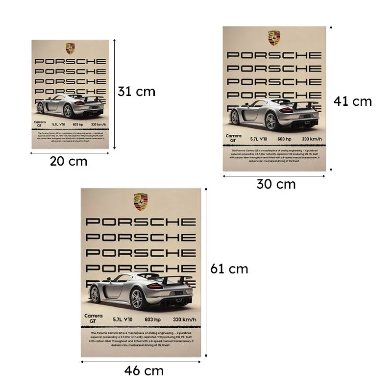 Porsche Powerhouse Wall Poster media 10