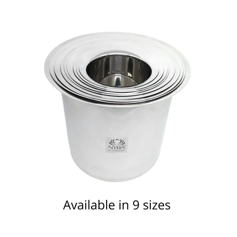 Deeptop Stainless Steel Pateela - 3650 mL media 4