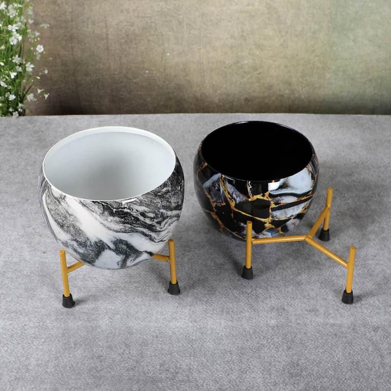 Starry Silk Planter - Set Of Two media 5